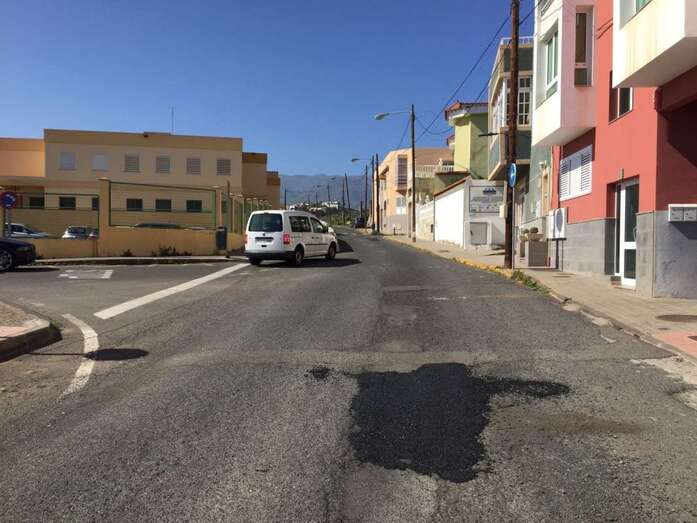 Imagen de una de la zonas de La Herradura en las que ha actuado Vías y Obras (Foto TA)