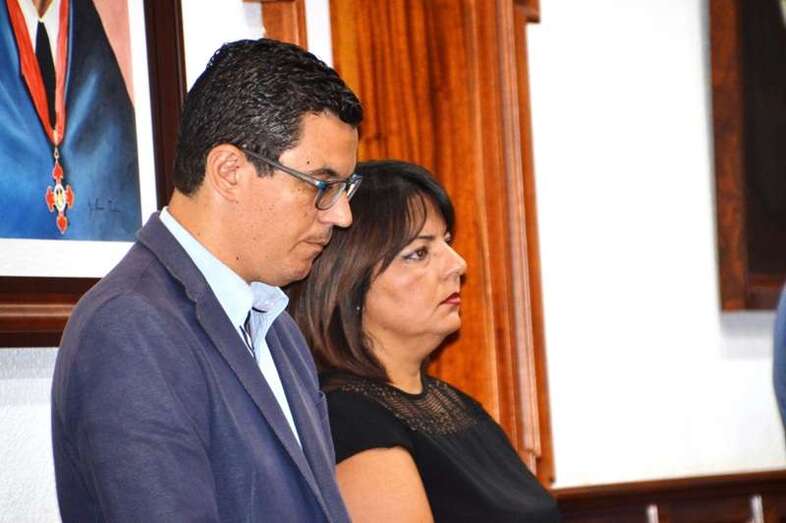 Gloria Cabrera y Pablo Rodríguez, en una imagen de archivo (Foto TA)