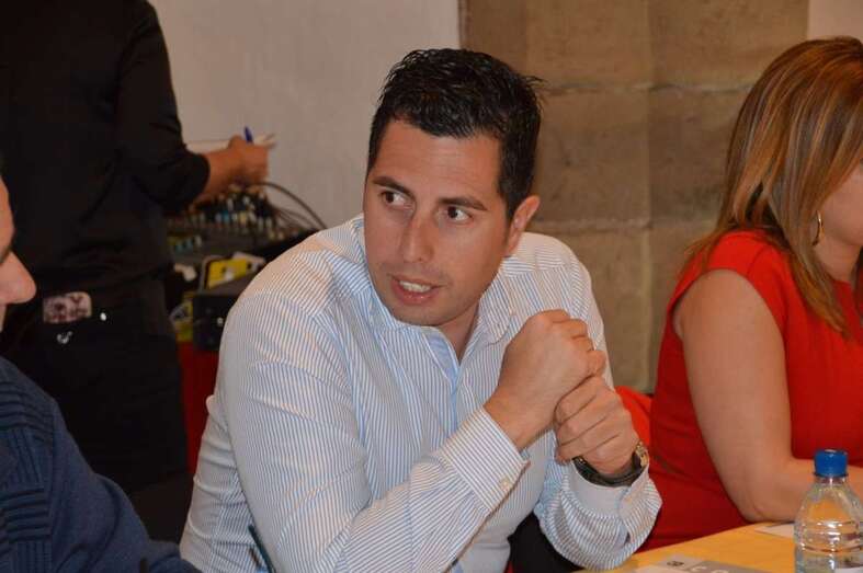 Alejandro Ramos, concejal y portavoz socialista en el Ayuntamiento de Telde (Foto TA)