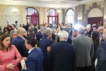 I Encuentro de Líderes con el socialista Patxi López (Foto TA)