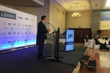 I Encuentro de Líderes con el socialista Patxi López (Foto TA)