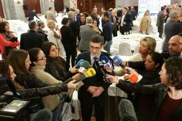 I Encuentro de Líderes con el socialista Patxi López (Foto TA)