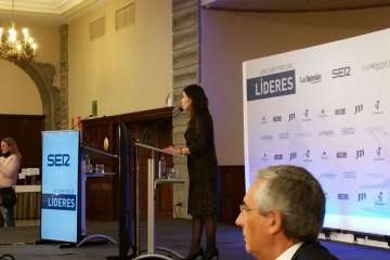 I Encuentro de Líderes con el socialista Patxi López (Foto TA)