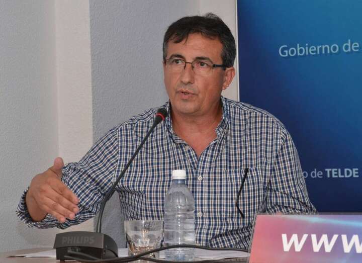 Juan Francisco Artiles, líder y portavoz de Más por Telde (Foto TA)