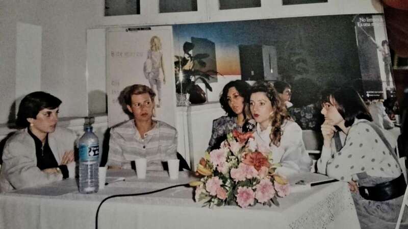 Acto por el Día de la Mujer en Telde en 1989 (Foto TA)