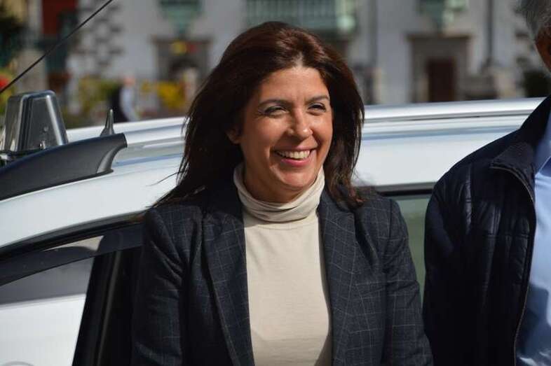 La alcaldesa Carmen Hernández, en una imagen reciente (foto TA)