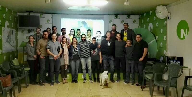 Asistentes al encuentro formativo para jóvenes de NC (Foto TA)