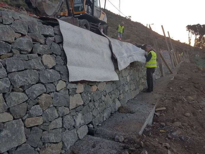 Los avances en la obra permitirán abrir un carril a partir de este viernes (Foto TA)
