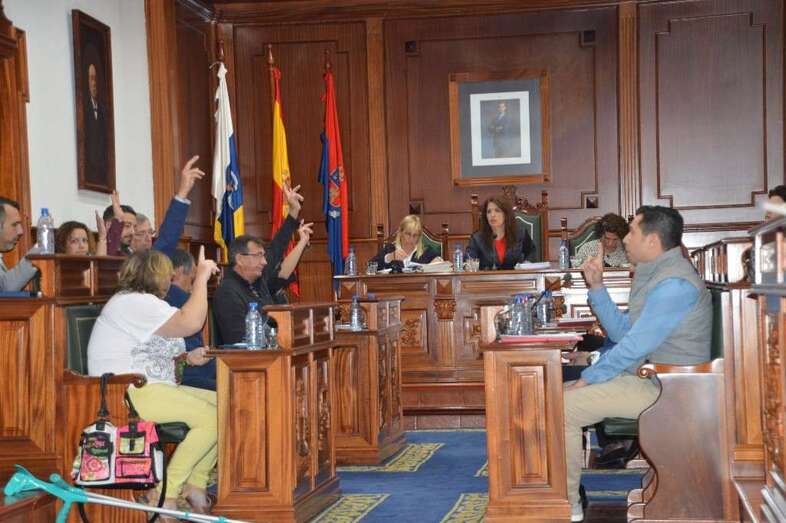 El Gobierno de Telde no encontró hoy el apoyo de la oposición (Foto TA)