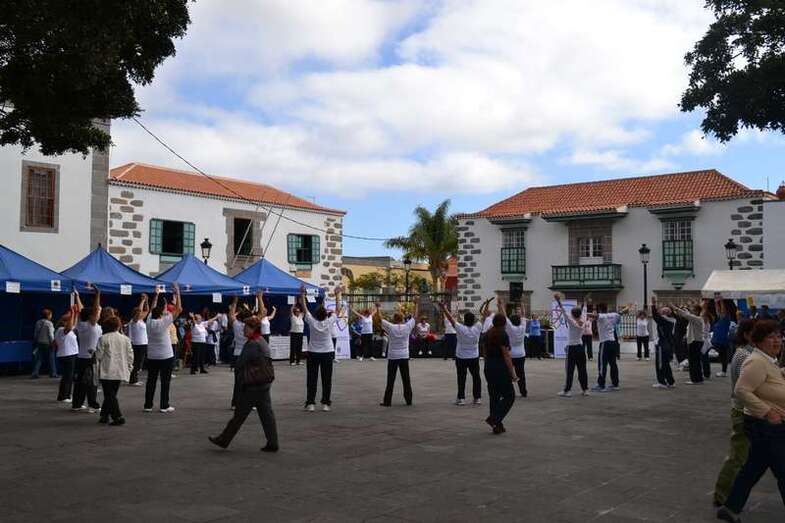 Imagen de una edición anterior de la Feria de la Salud de Telde (Foto TA)