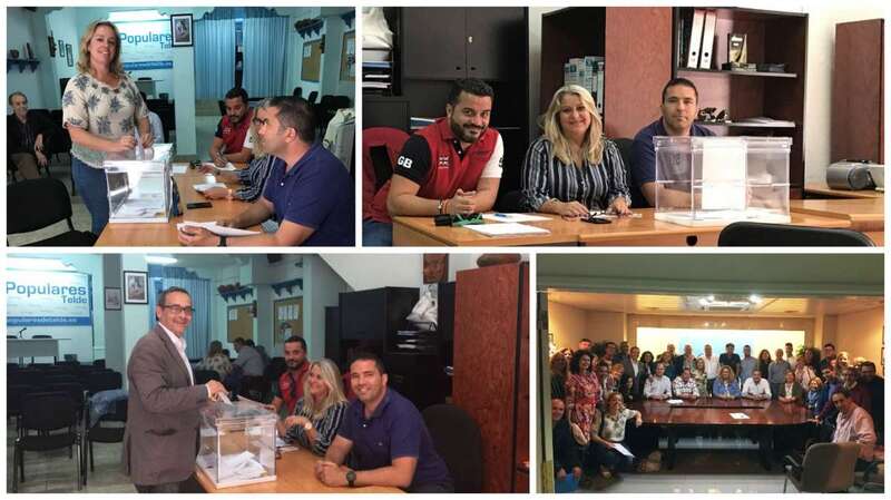 La votación se celebró este martes en todas las sedes locales del PP en Gran Canaria (Foto TA)