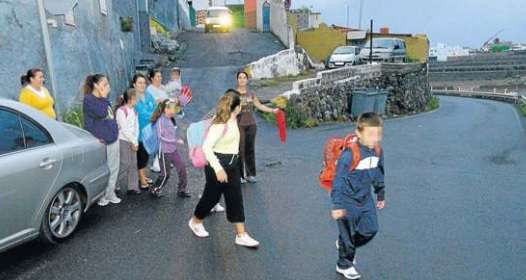 Imagen de archivo del punto donde la calle Ceres conecta con la GC-80 (Foto C7)