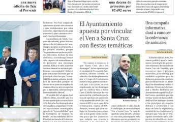El acuerdo en la prensa regional (Foto TA)
