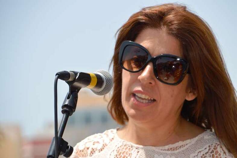 Carmen Hernández, alcaldesa de Telde (Foto TA)