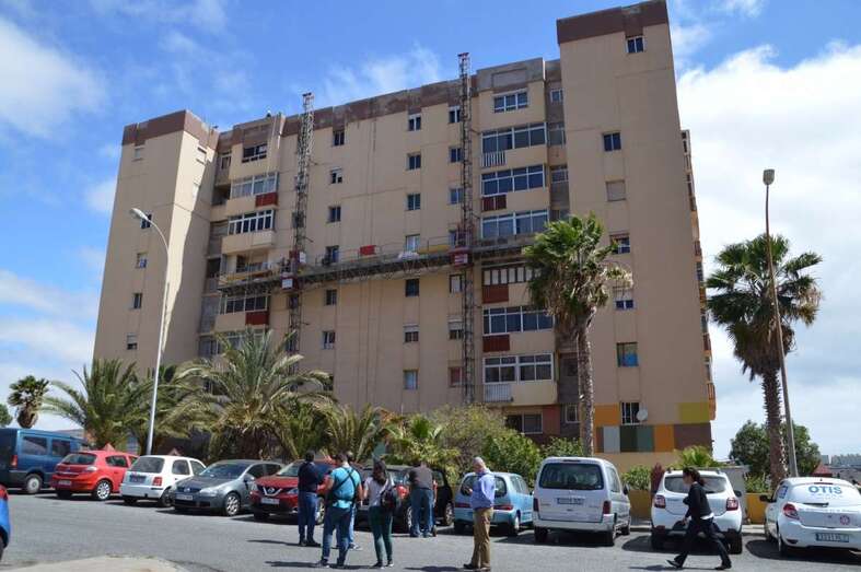 Viviendas de Jinámar (Foto TA)