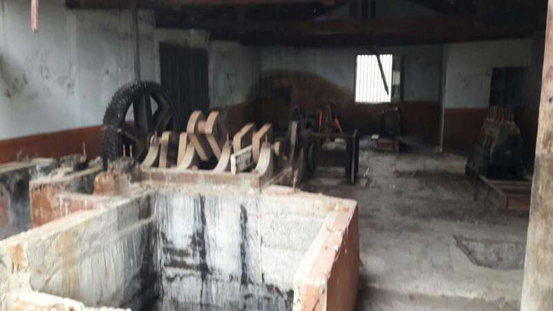 Pozo en el interior de la finca (Foto TA)