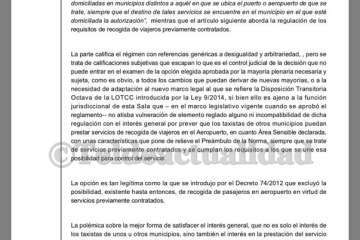 Sentencia del TSJ de Canarias (Foto TA)