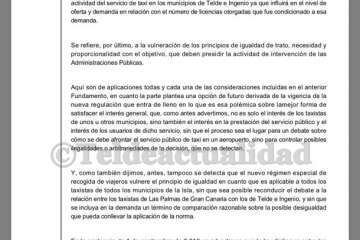 Sentencia del TSJ de Canarias (Foto TA)