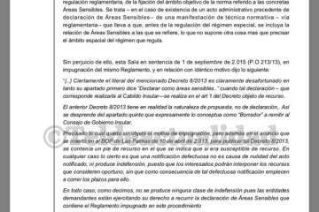 Sentencia del TSJ de Canarias (Foto TA)