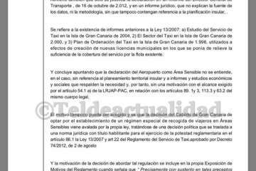 Sentencia del TSJ de Canarias (Foto TA)