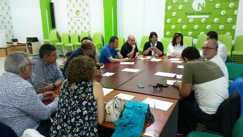 NC celebró anoche una ejecutiva local en su sede de la calle de Reyes Católicos (Foto TA)