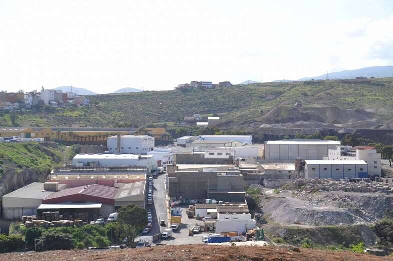 Imagen de archivo de la zona industrial de Cruz de La Gallina (Foto TA)