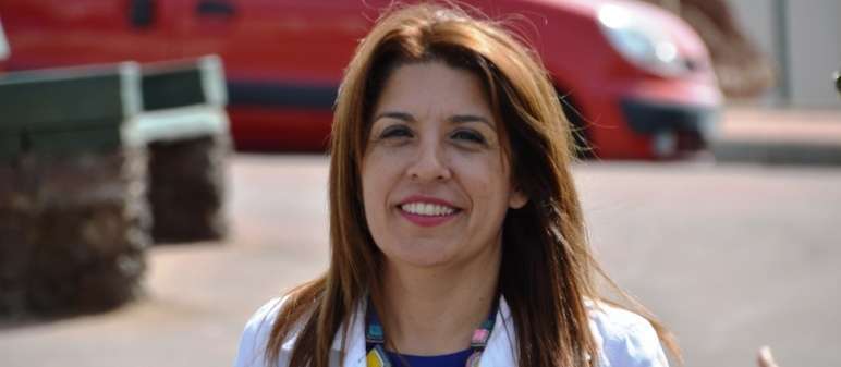 Carmen Hernández, alcaldesa de Telde (Foto TA)