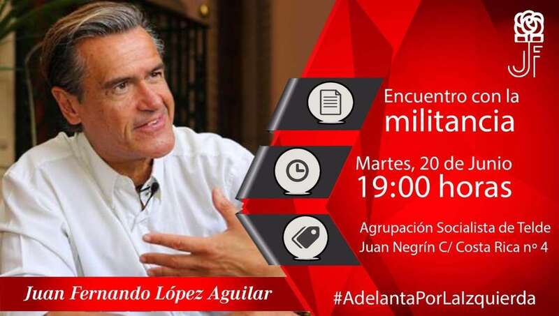 Cartel de anunciador del encuentro (Foto TA)