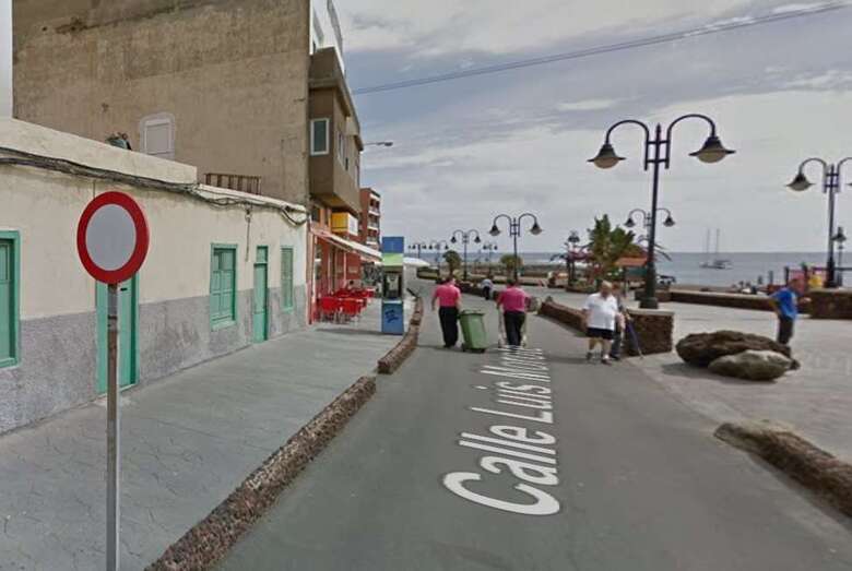 Calle de Luis Morote en Melenara (Foto Google Maps)