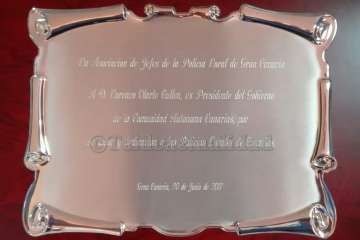 Telde se suma al homenaje de la Policía Local de Gran Canaria a Olarte (Foto TA)