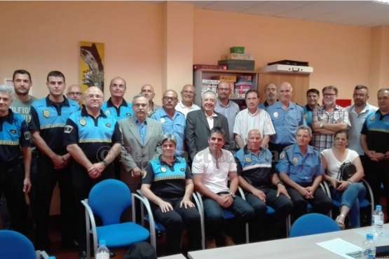 Telde se suma al homenaje de la Policía Local de Gran Canaria a Olarte (Foto TA)