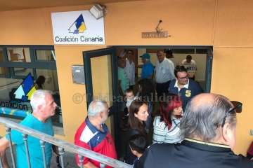 CC de Telde vive una jornada electoral de la que saldrá Monzón como nuevo secretario general (Foto TA)