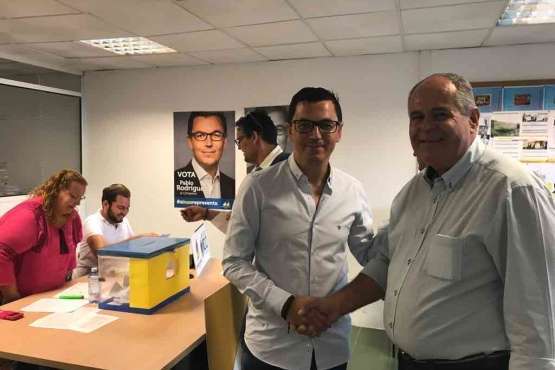 CC de Telde vive una jornada electoral de la que saldrá Monzón como nuevo secretario general (Foto TA)