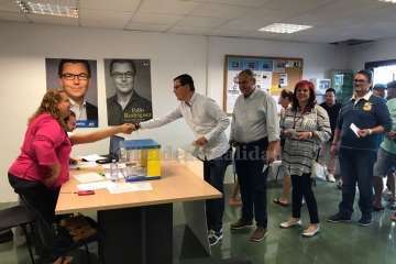 CC de Telde vive una jornada electoral de la que saldrá Monzón como nuevo secretario general (Foto TA)