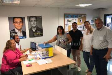 CC de Telde vive una jornada electoral de la que saldrá Monzón como nuevo secretario general (Foto TA)