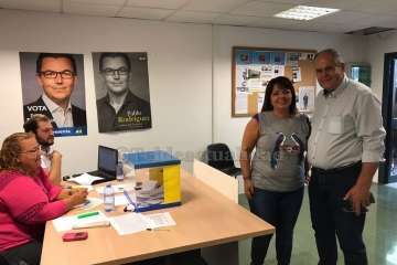 CC de Telde vive una jornada electoral de la que saldrá Monzón como nuevo secretario general (Foto TA)