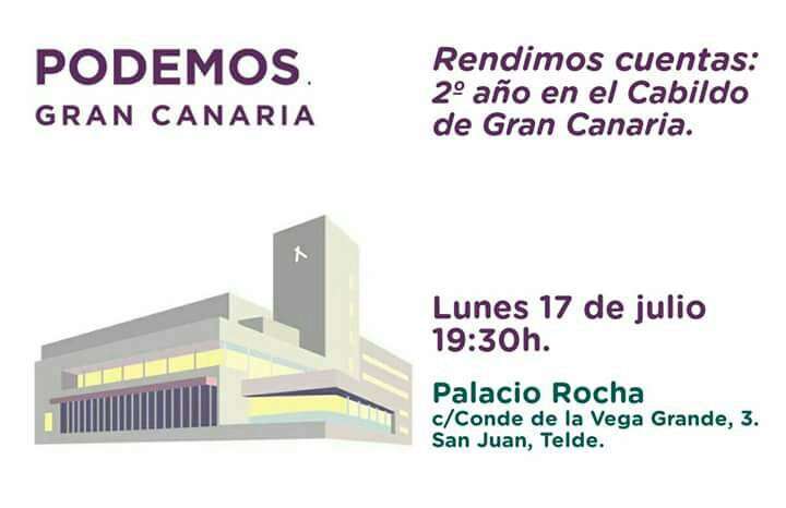 Cartel del acto (Foto TA)