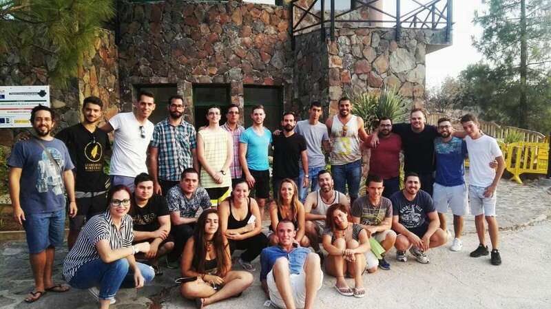 Jóvenes asistentes al encuentro (Foto TA)