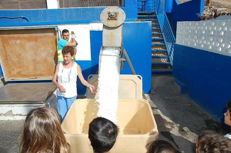 Antiguo generador de hielo que funcionaba en Taliarte (Foto TA)