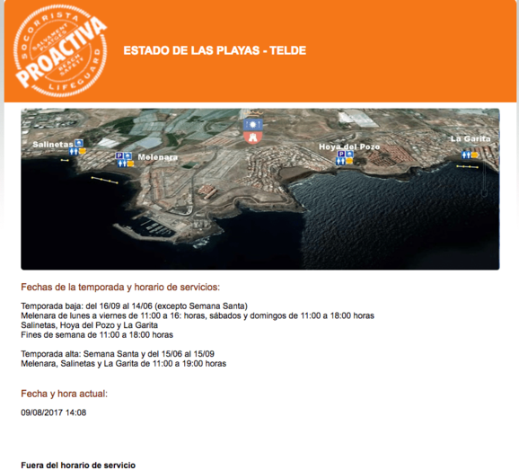 Captura de pantalla de la web (Foto TA)