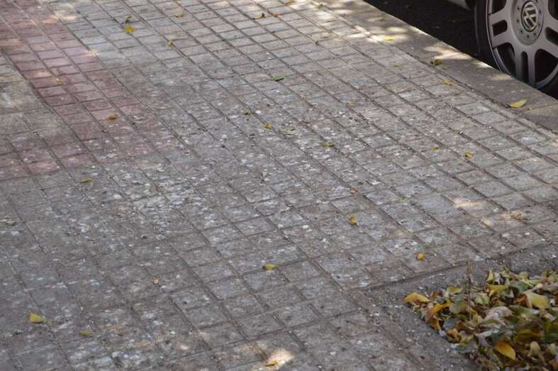 Suciedad en la playa de Salinetas (Foto TA)