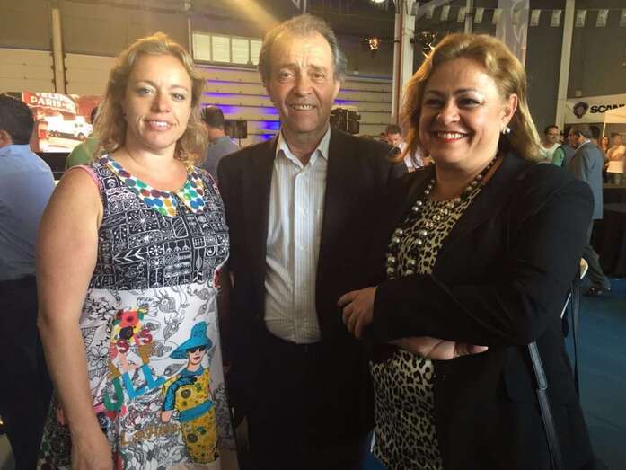 Sonsoles Martín, José Suárez y Mari Carmen Castellano, ediles del PP en Telde (Foto TA)