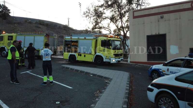 El recinto de Jinámar registró la pasada semana dos incendios en menos de 48 horas (Foto TA)