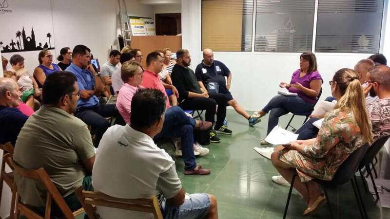 Juan Monzón, nuevo secretario general de CC Telde, presentará un plan de trabajo para los próximos meses (Foto TA)