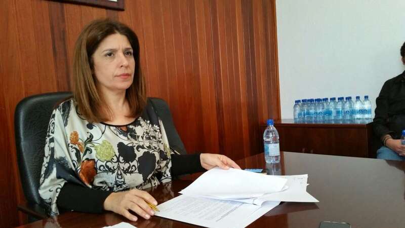 Carmen Hernández, alcaldesa de Telde (Foto TA)