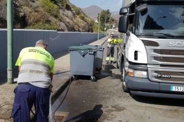 Limpieza de imbornales (Foto TA)