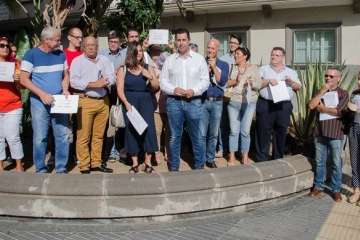 Alejandro Ramos presentó el pasado lunes 25 de septiembre su precandidatura a liderar el PSOE en Gran Canaria (Foto TA)