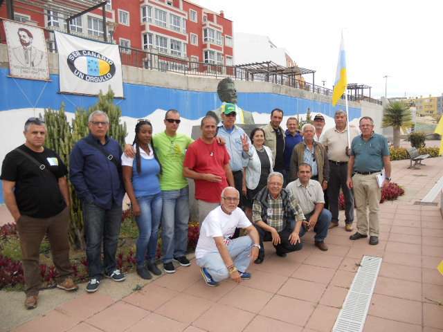 Grupo de asistentes al acto celebrado el pasado año (Foto TA)