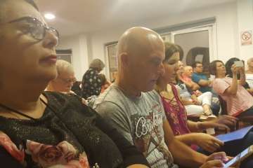 Ramos explica en la capital su proyecto político para el PSOE grancanario (Foto TA)