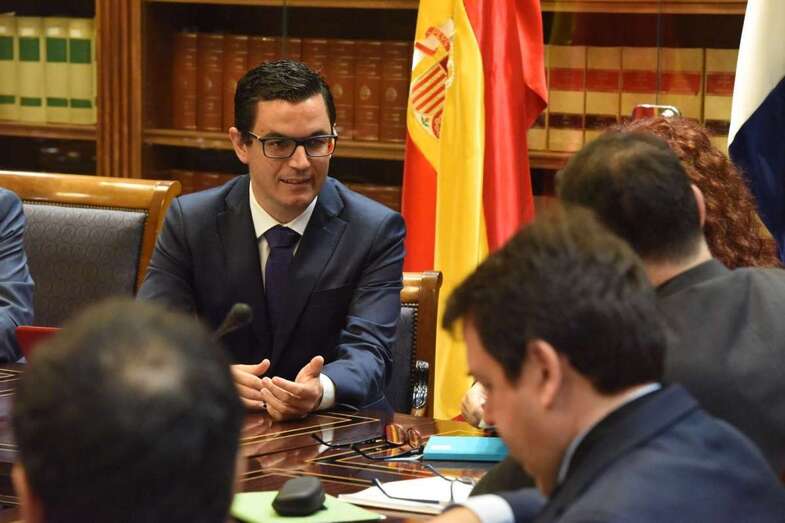 Pablo Rodríguez, vicepresidente del Gobierno de Canarias (Foto TA)